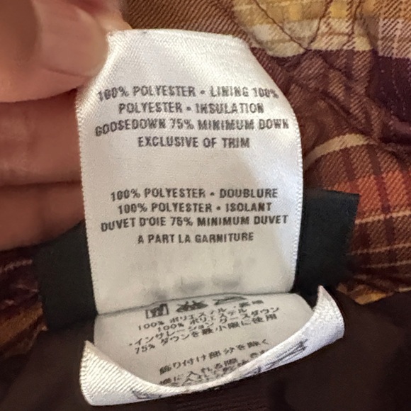 Patagonia Red and Yellow Plaid Vest - Picture 3 of 4
